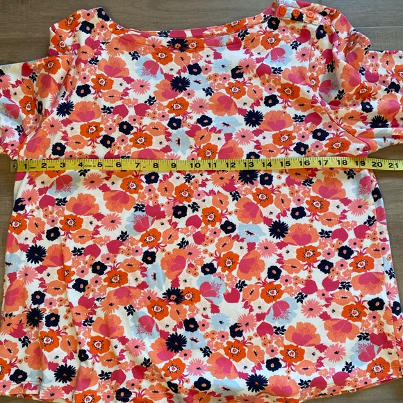 Charter Club Women’s 3/4 Sleeve Top - Size L - Picture 4 of 5